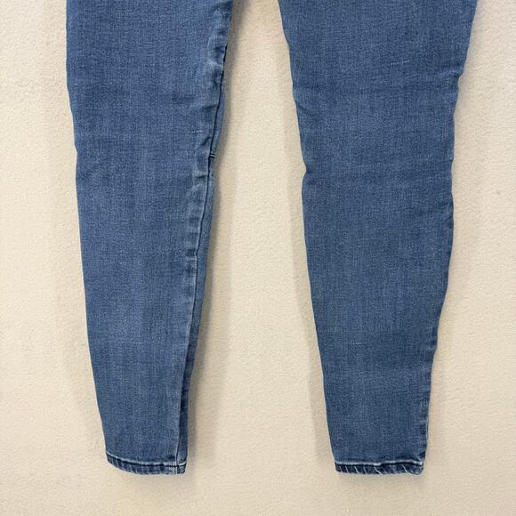 Hayden Los Angeles Denim Leggings Women's M Blue Stacked Moto Jeggings Jeans - Picture 6 of 14